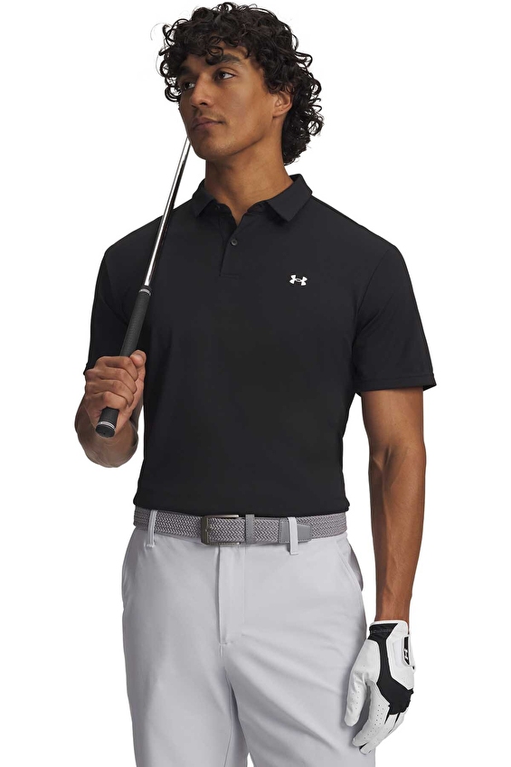 Under Armour Loose Fit Erkek Polo Yaka Tişört 6012303 001 Siyah Under Armour Loose Fit Erkek Polo Yaka Tişört 6012303 001 Siyah
