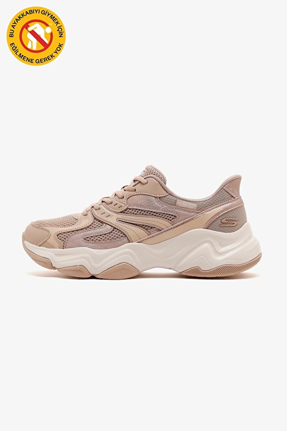 Skechers Kadın Bobs Diego Slip ins Ayakkabı 117689 TAN Bej Skechers Kadın Bobs Diego Slip ins Ayakkabı 117689 TAN Bej