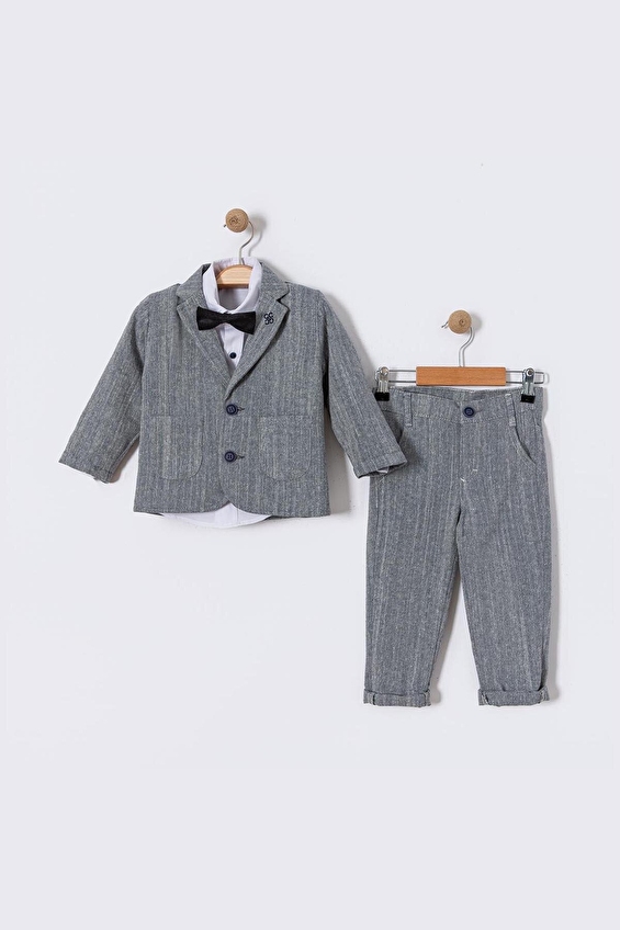 Goldclass Erkek Çocuk Ceketli Takım 4700 Lacivert