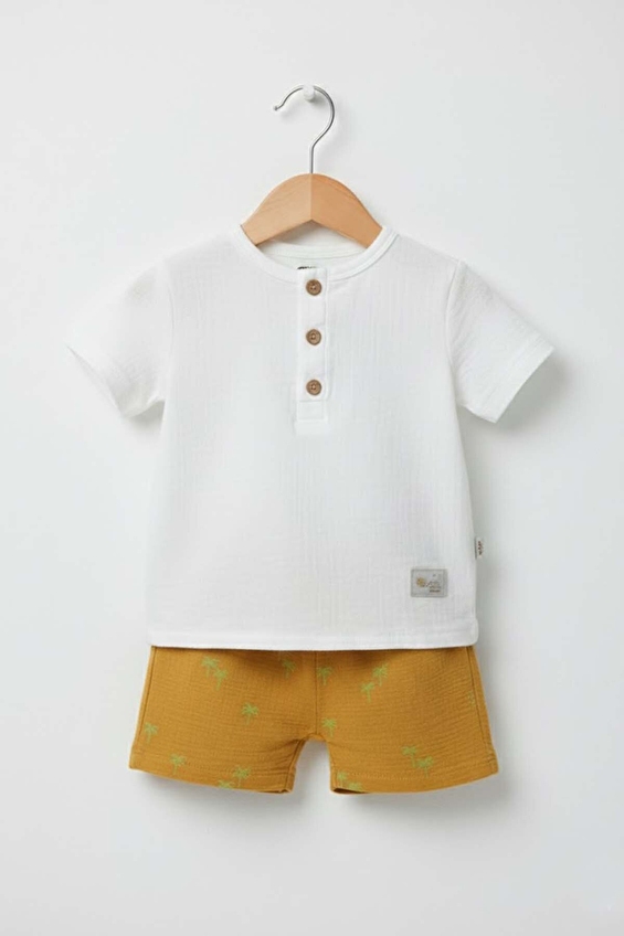 Bipbaby Bebek Takım 7008 Turuncu