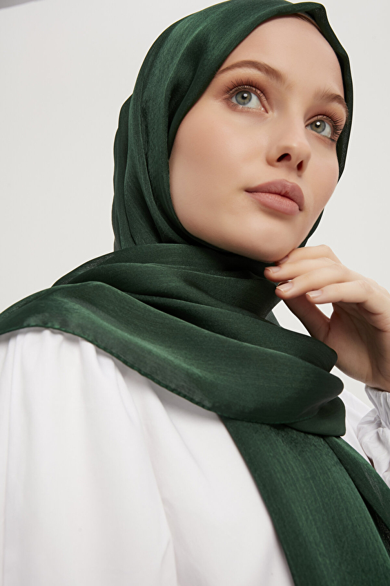 Saless Kadın Şal JANJANLI Zümrüt Saless Kadın Şal JANJANLI Zümrüt