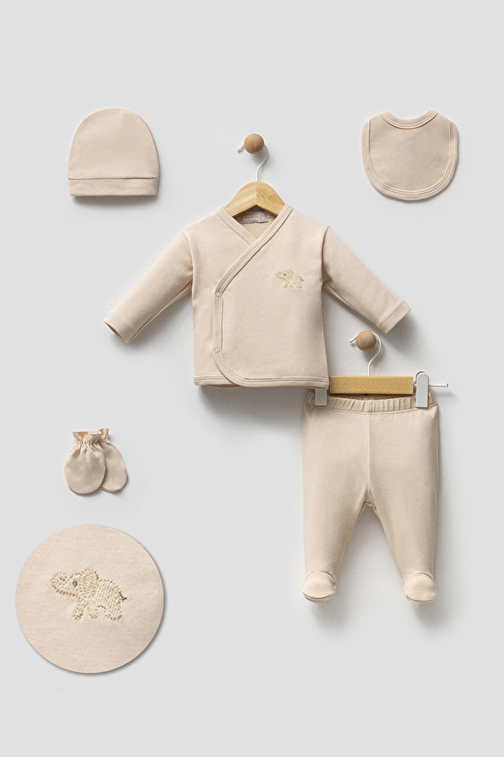 Bipbaby Bebek Bip Baby Set 5'li 78603 Bej