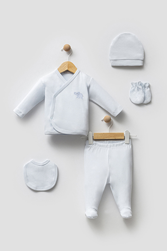 Bipbaby Bebek Bip Baby Set 5'li 78603 Mavi