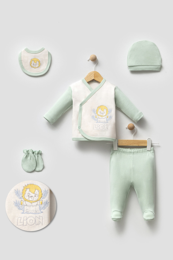 Bipbaby Bebek Bip Baby Set 5'li 78602 Yeşil