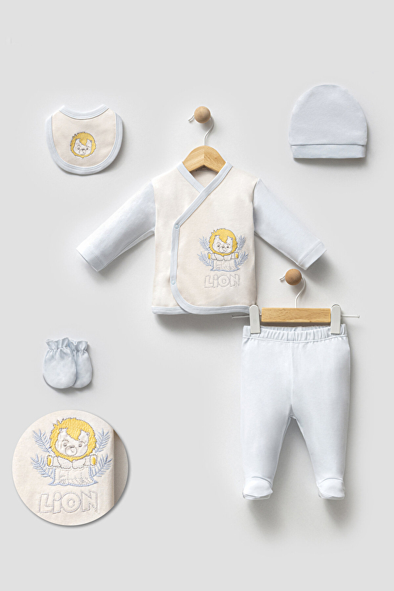 Bipbaby Bebek Bip Baby Set 5'li 78602 Mavi