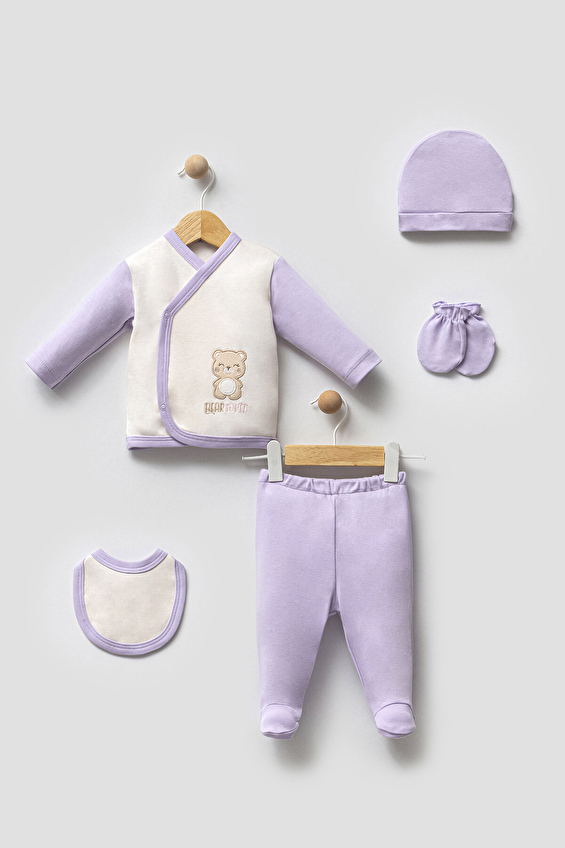 Bipbaby Bebek Bip Baby Set 5'li 78601 Lila