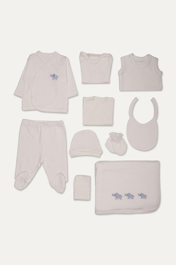 Bipbaby Bebek Bip Baby Set 10'lu 74355 Ekru Bipbaby Bebek Bip Baby Set 10'lu 74355 Ekru