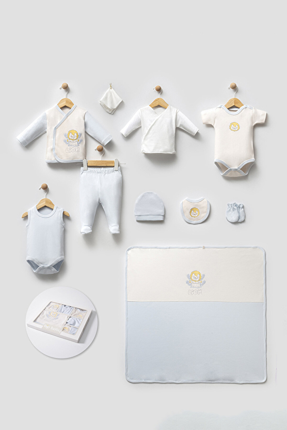 Bipbaby Bebek Bip Baby Set 10'lu 72361 Mavi