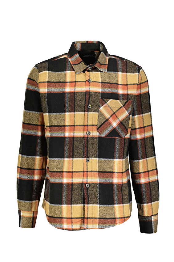 First Company Pamuk Akrilik Karışımlı Kumaş Regular Fit Erkek Gömlek 2420103013 Siyah First Company Pamuk Akrilik Karışımlı Kumaş Regular Fit Erkek Gömlek 2420103013 Siyah