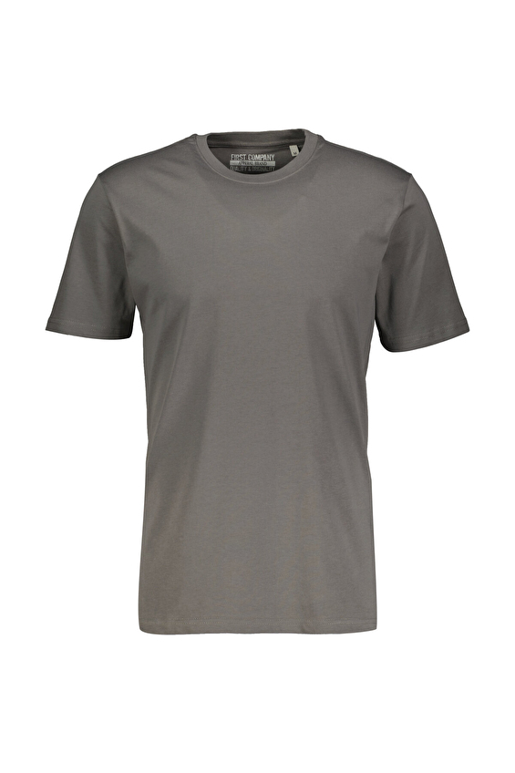 First Company Pamuk- 30/1 Suprem Regular Fit Bisiklet Yaka Kısa Kol Erkek Tişört 2510101002 Gri First Company Pamuk- 30/1 Suprem Regular Fit Bisiklet Yaka Kısa Kol Erkek Tişört 2510101002 Gri