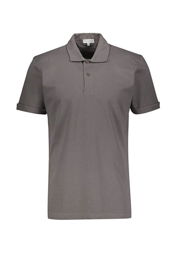 First Company Petek Kumaş Polo Yaka Regular Fit Kısa Kol Erkek Tişört 2510101010 Antrasit First Company Petek Kumaş Polo Yaka Regular Fit Kısa Kol Erkek Tişört 2510101010 Antrasit