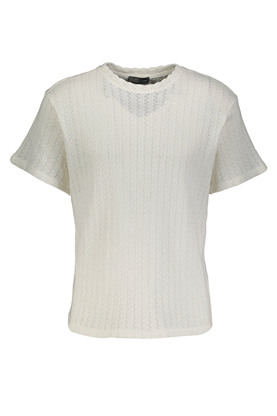 First Company Denim Regular Fit Jakarlı Kumaş Kısa Kol O Yaka Erkek Tişört 2517101202 Ekru First Company Denim Regular Fit Jakarlı Kumaş Kısa Kol O Yaka Erkek Tişört 2517101202 Ekru