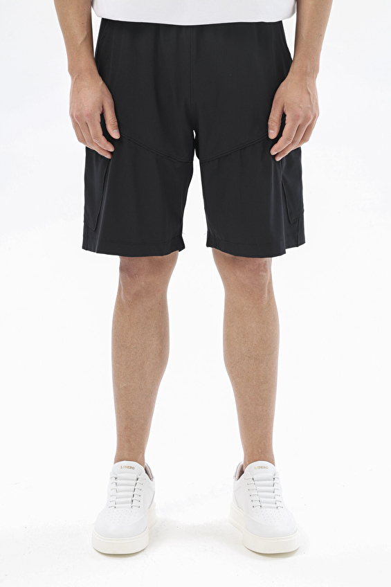 First Company Denim Beli Bağlamalı Erkek Şort 2517201301 Siyah First Company Denim Beli Bağlamalı Erkek Şort 2517201301 Siyah