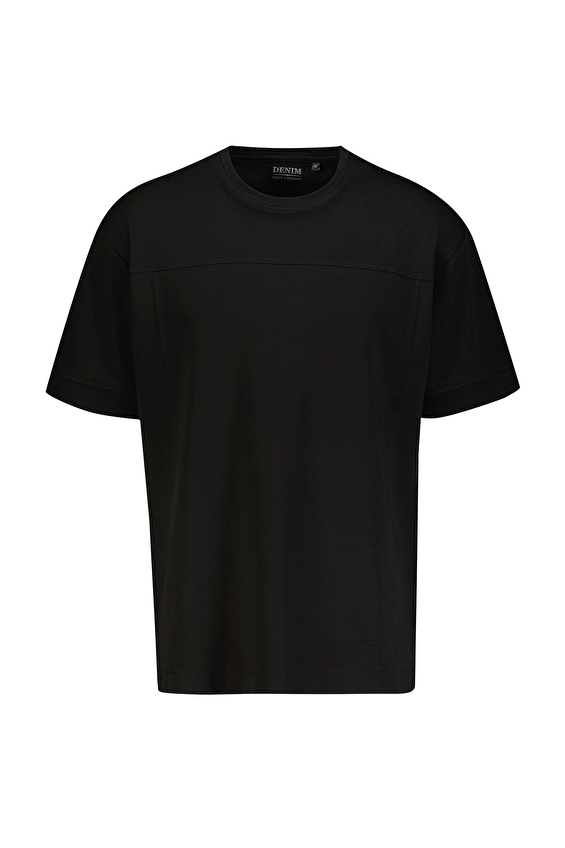 First Company Denim Regular Fit O Yaka Erkek Tişört 2517101901 Siyah First Company Denim Regular Fit O Yaka Erkek Tişört 2517101901 Siyah