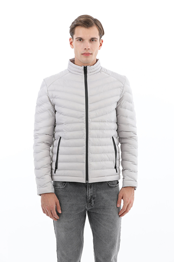 First Company Dik Yaka Regular Fit Erkek Mont 2520106131 Taş First Company Dik Yaka Regular Fit Erkek Mont 2520106131 Taş