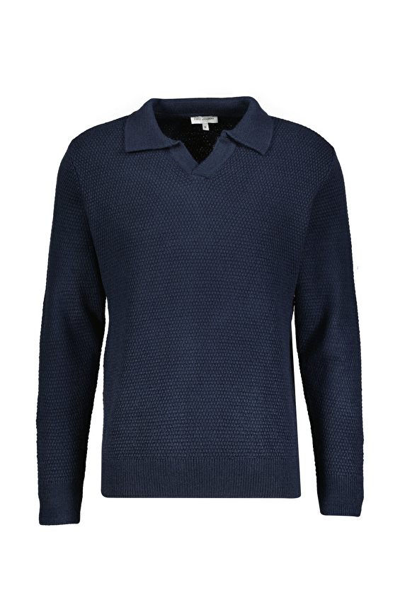 First Company Regular Fit Polo Apaj Yaka Ecrin Kumaş Erkek Trıko 2520110501 Lacivert First Company Regular Fit Polo Apaj Yaka Ecrin Kumaş Erkek Trıko 2520110501 Lacivert