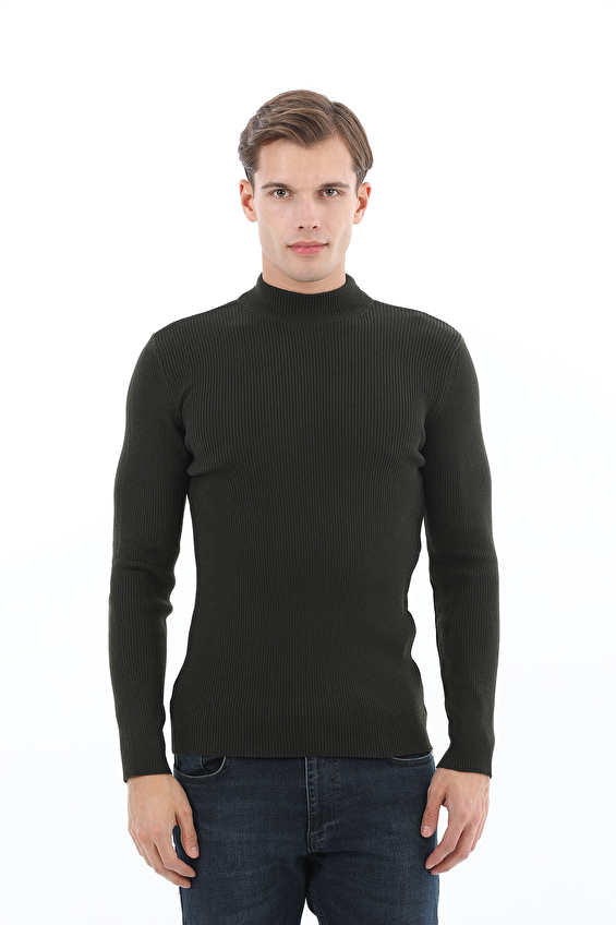 First Company Regular Fit Yünlü Yarım Balıkçı Erkek Trıko 2520110502 Haki First Company Regular Fit Yünlü Yarım Balıkçı Erkek Trıko 2520110502 Haki