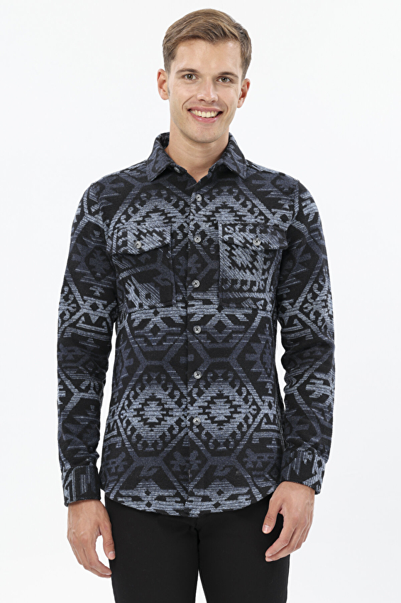 First Company Denim Regular Fit Oduncu Erkek Gömlek 2527102000 Lacivert First Company Denim Regular Fit Oduncu Erkek Gömlek 2527102000 Lacivert