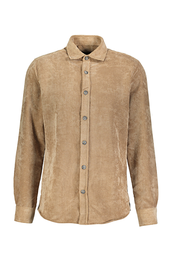 First Company Denim Regular Fit Erkek Gömlek 2527102001 Taba First Company Denim Regular Fit Erkek Gömlek 2527102001 Taba