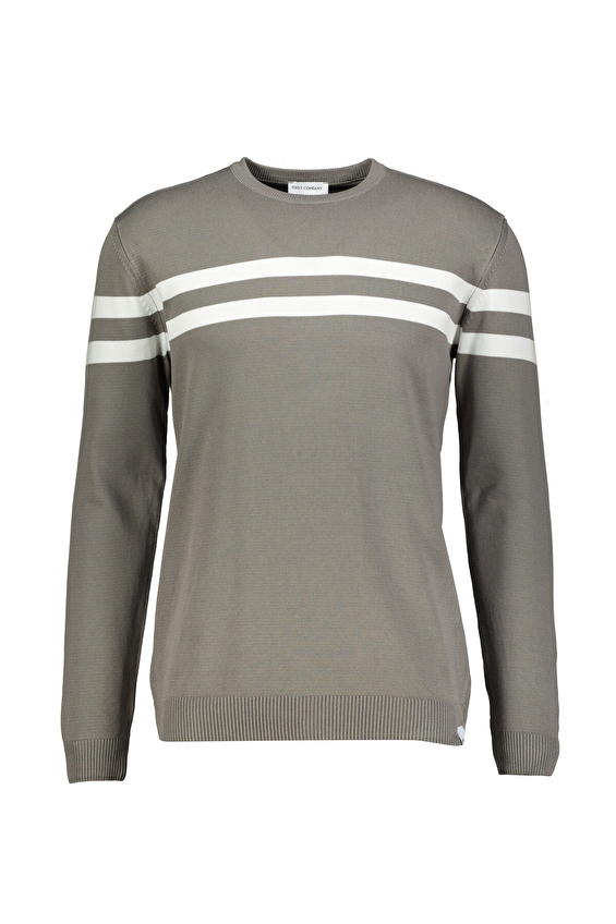 First Company Regular Fit Bisiklet Yaka Erkek Kazak 2520109041 Koyu gri First Company Regular Fit Bisiklet Yaka Erkek Kazak 2520109041 Koyu gri