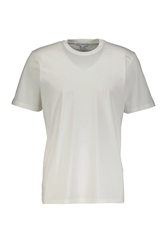 First Company Regular Fit 24/1 Suprem Bisiklet Yaka Erkek Tişört 2520101001 Ekru First Company Regular Fit 24/1 Suprem Bisiklet Yaka Erkek Tişört 2520101001 Ekru