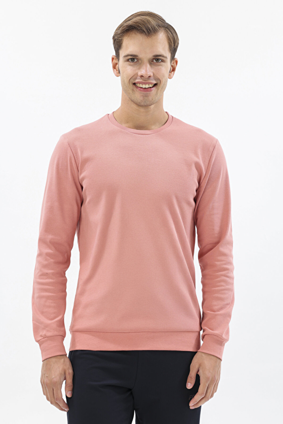 First Company Regular Fit Bisiklet Yaka Ribana 30/1 Erkek Sweat 2520109024 Gül First Company Regular Fit Bisiklet Yaka Ribana 30/1 Erkek Sweat 2520109024 Gül