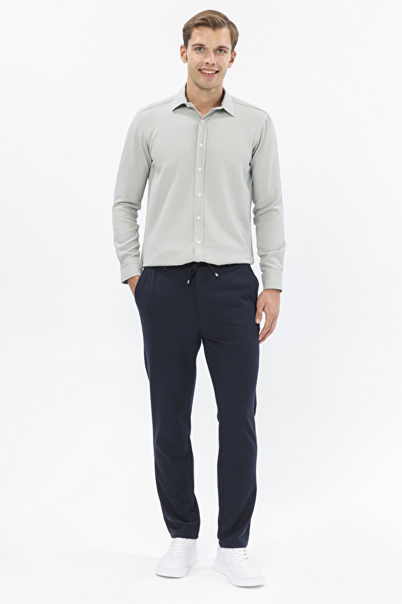 First Company Denim Slim Fit İpli Erkek Pantolon 2527202002 Lacivert First Company Denim Slim Fit İpli Erkek Pantolon 2527202002 Lacivert