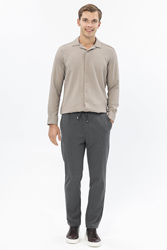 First Company Denim Slim Fit İpli Erkek Pantolon 2527202002 Antrasit First Company Denim Slim Fit İpli Erkek Pantolon 2527202002 Antrasit