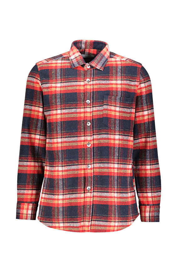 First Company Regular Fit Gömlek Yaka Oduncu Erkek Gömlek 2520103010 Kırmızı First Company Regular Fit Gömlek Yaka Oduncu Erkek Gömlek 2520103010 Kırmızı