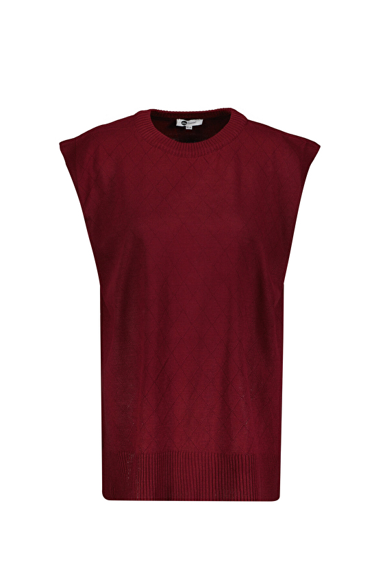 Shefame Kadın Süveter 2524BK110758 Bordo Shefame Kadın Süveter 2524BK110758 Bordo