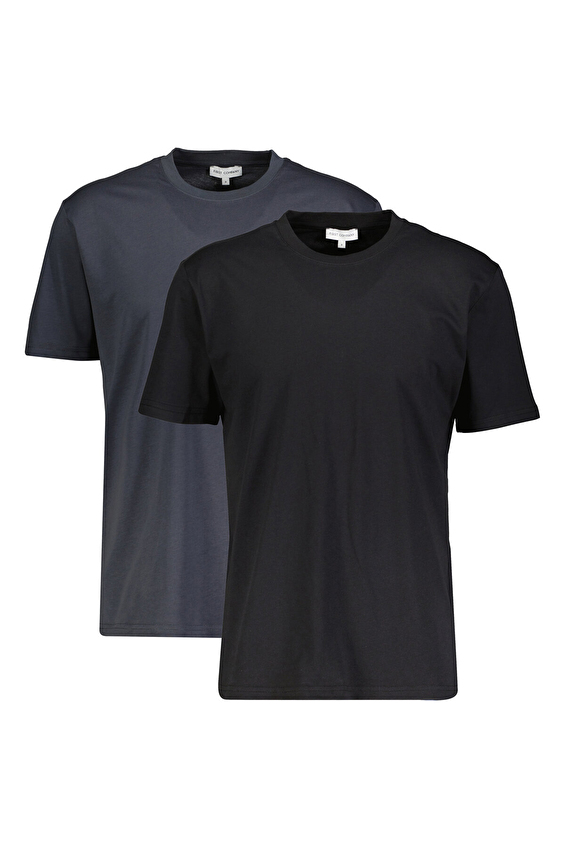 First Company Regular Fit Bisiklet Yaka Erkek 2'li Tişört 2520101701 Antrasit/siyah First Company Regular Fit Bisiklet Yaka Erkek 2'li Tişört 2520101701 Antrasit/siyah