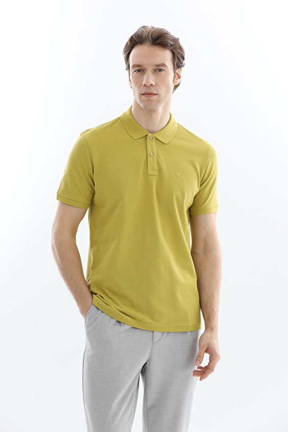 First Company Regular Fit Erkek Tişört 2610101040 Kehribar First Company Regular Fit Erkek Tişört 2610101040 Kehribar