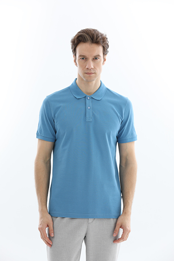 CREW UP Polo Yaka Regular Fit Düğmeli Kısa Kol 28/1 Kompakt Pike Erkek Tişört 2617101030 Marıne CREW UP Polo Yaka Regular Fit Düğmeli Kısa Kol 28/1 Kompakt Pike Erkek Tişört 2617101030 Marıne