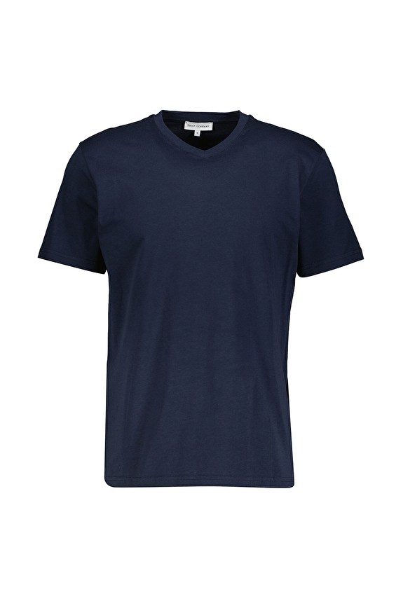 First Company Regular Fit Erkek Tişört 2610101002 Lacivert First Company Regular Fit Erkek Tişört 2610101002 Lacivert