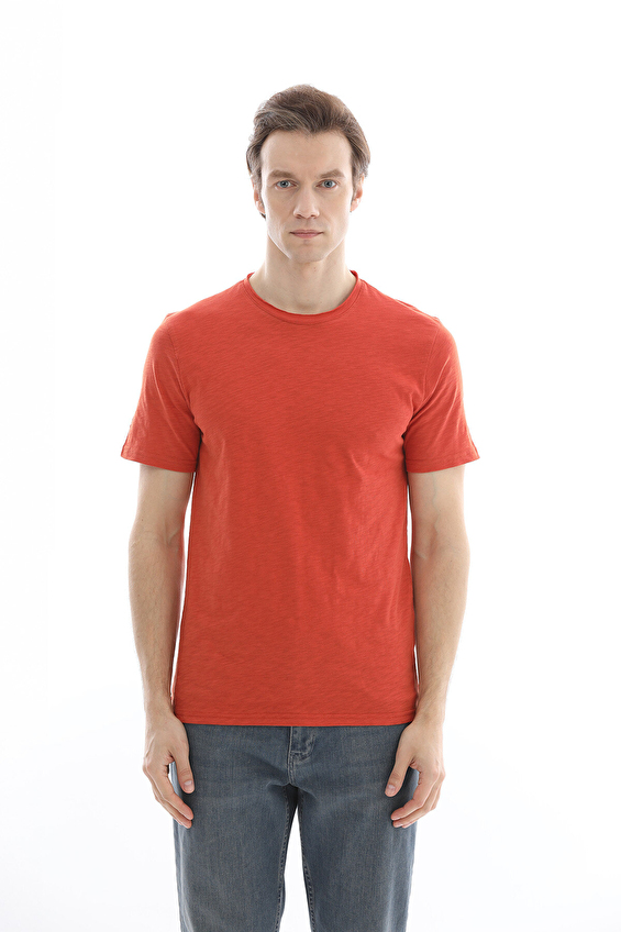 First Company Regular Fit Erkek Tişört 2610101003 Kiremit First Company Regular Fit Erkek Tişört 2610101003 Kiremit