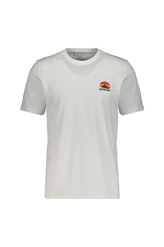 First Company Regular Fit Erkek Tişört 2610101007 Beyaz First Company Regular Fit Erkek Tişört 2610101007 Beyaz