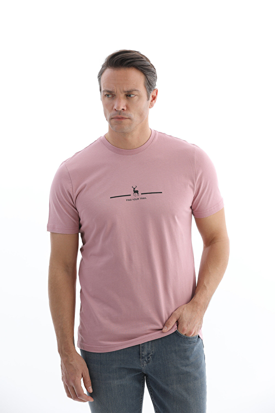 First Company Regular Fit Erkek Tişört 2610101011 Menekse First Company Regular Fit Erkek Tişört 2610101011 Menekse