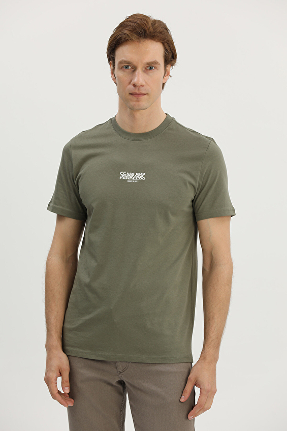 First Company Regular Fit Erkek Tişört 2610101012 Haki First Company Regular Fit Erkek Tişört 2610101012 Haki