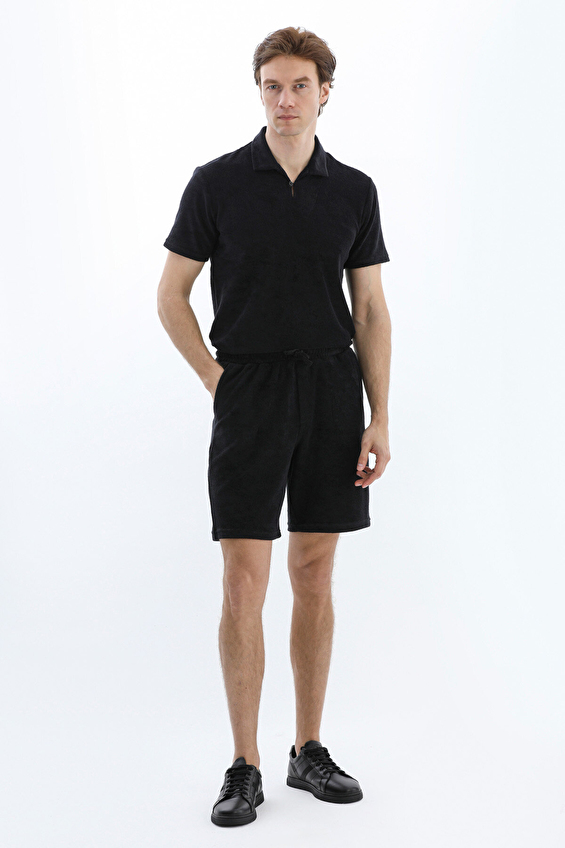 First Company Regular Fit Erkek Şort 2610205003 Siyah First Company Regular Fit Erkek Şort 2610205003 Siyah