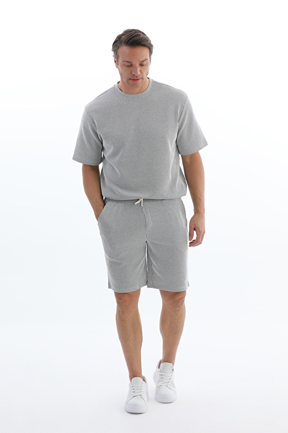 First Company Regular Fit Erkek Şort 2610205005 Gri First Company Regular Fit Erkek Şort 2610205005 Gri