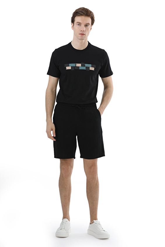 First Company Regular Fit Erkek Şort 2610205007 Siyah First Company Regular Fit Erkek Şort 2610205007 Siyah