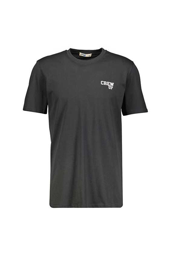 Crew Up Regular Fit O Yaka Süprem Kumaş Erkek Tişört 2617101041 Antrasit Crew Up Regular Fit O Yaka Süprem Kumaş Erkek Tişört 2617101041 Antrasit