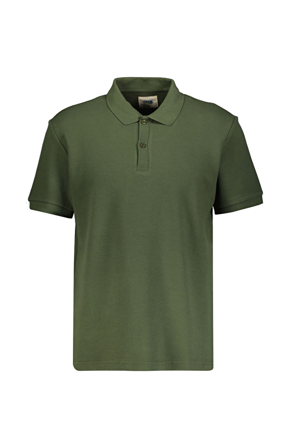 Crew Up Polo Yaka Regular Fit Düğmeli Ottoman Kumaş Erkek Tişört 2617101034 Yeşil Crew Up Polo Yaka Regular Fit Düğmeli Ottoman Kumaş Erkek Tişört 2617101034 Yeşil