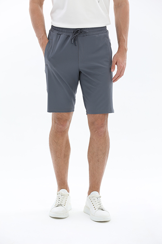 Crew Up Slim Fit İpli Erkek Şort 2617205002 Antrasit Crew Up Slim Fit İpli Erkek Şort 2617205002 Antrasit
