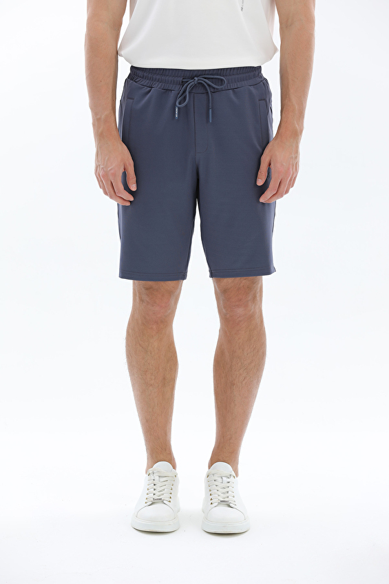 Crew Up Slim Fit İpli Erkek Şort 2617205002 Indıgo Crew Up Slim Fit İpli Erkek Şort 2617205002 Indıgo