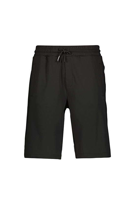 CREW UP Slim Fit İpli Erkek Şort 2617205002 Siyah CREW UP Slim Fit İpli Erkek Şort 2617205002 Siyah