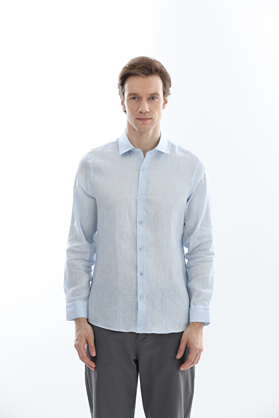 CREW UP Regular Fit Düğmeli Gömlek Yaka Uzun Kol Erkek Gömlek 2617103004 Oxford CREW UP Regular Fit Düğmeli Gömlek Yaka Uzun Kol Erkek Gömlek 2617103004 Oxford