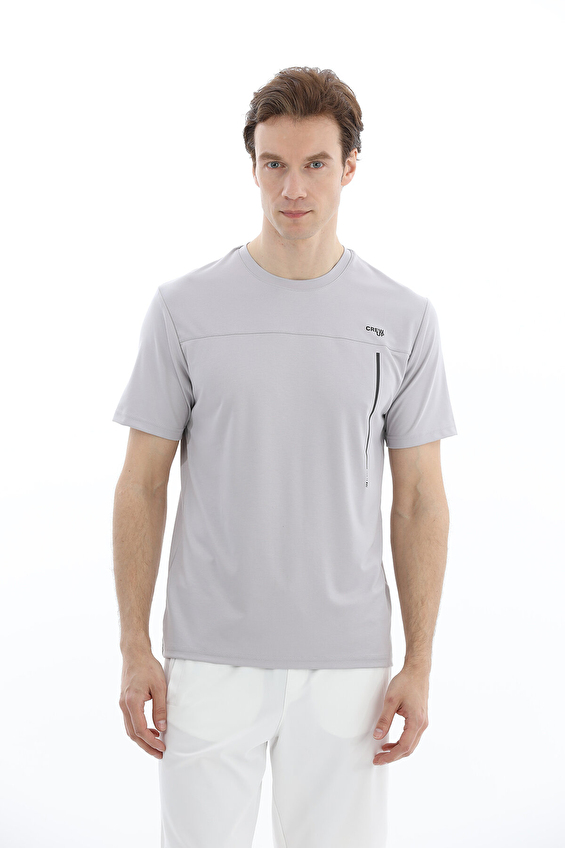 Crew Up Regular Fit Kısa Kol O Yaka Erkek Tişört 2617101051 Gri Crew Up Regular Fit Kısa Kol O Yaka Erkek Tişört 2617101051 Gri