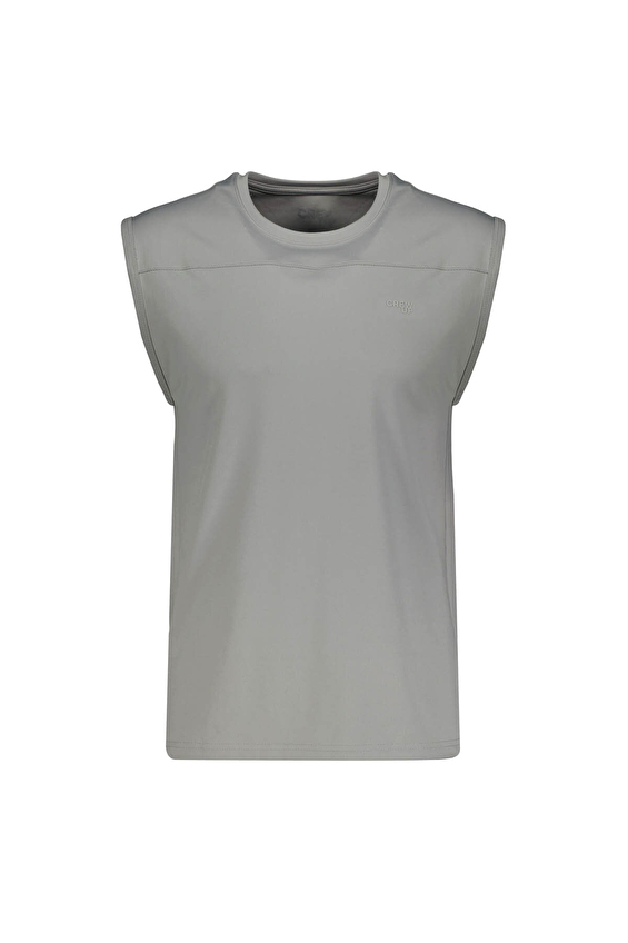 Crew Up Regular Fit Sıfır Kol O Yaka Erkek Atlet 2617101053 Gri Crew Up Regular Fit Sıfır Kol O Yaka Erkek Atlet 2617101053 Gri