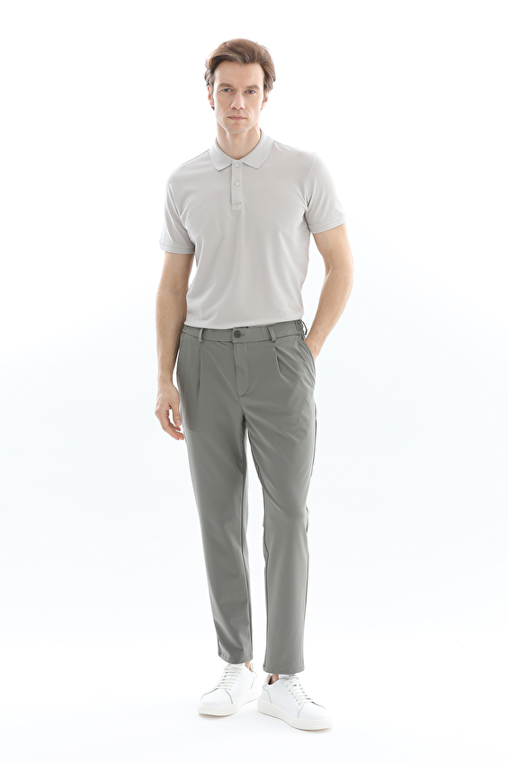 CREW UP Regular Fit İpli Erkek Pantolon 2617202102 Haki CREW UP Regular Fit İpli Erkek Pantolon 2617202102 Haki